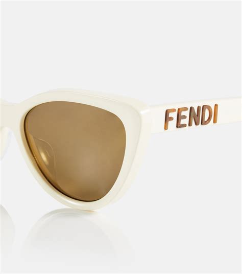 f is fendi cat eye sunglasses|fendi cat eye sunglasses white.